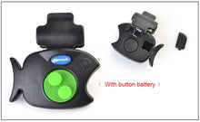 Load image into Gallery viewer, 1pcs 40g Electronic LED Light Fish Bite Sound Alarm Bell Clip On