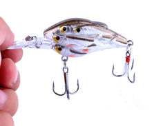 Load image into Gallery viewer, 9pc Group Fish Bait Bionic Fishing Lure 7.5CM-9G- # 6 feather hook