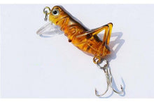 Load image into Gallery viewer, 5pc/lot  4cm 3g Grasshopper Fishing Lures Set