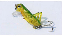 Load image into Gallery viewer, 5pc/lot  4cm 3g Grasshopper Fishing Lures Set