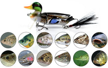 Load image into Gallery viewer, Floating Duck Life Like Wobbler