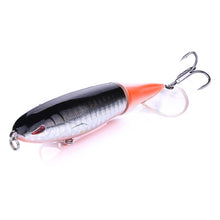 Load image into Gallery viewer, Whopper Popper Rotating Rattle Tail Lure