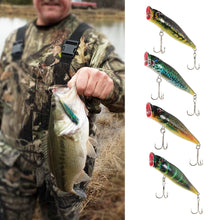 Load image into Gallery viewer, HOT 4PCS Floating Popper Fishing Lures Set
