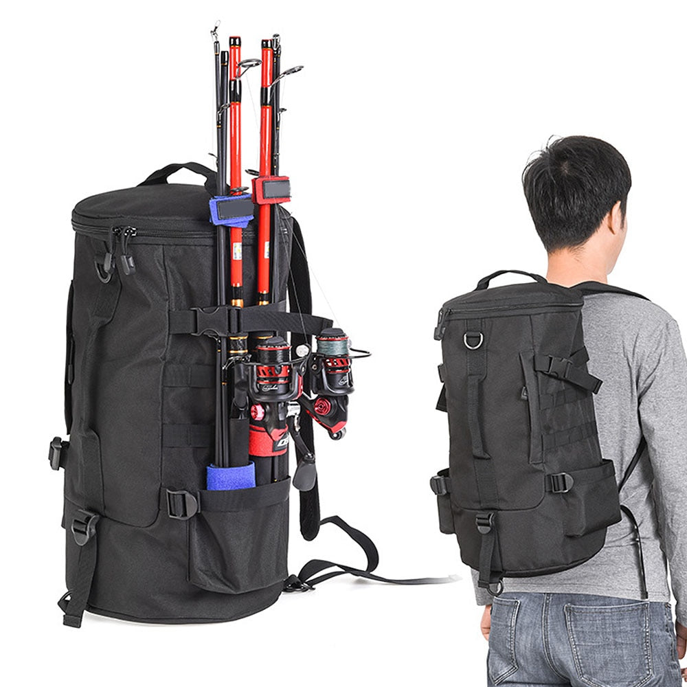 Multi-functional Fishing Tackle Backpack – The Fishing Nook