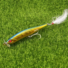 Load image into Gallery viewer, 1pc Propeller Minnow Fishing Lure 12.5g 100mm Sinking Pencil Baits