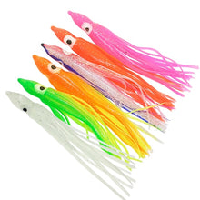 Load image into Gallery viewer, 20-pieces Luminous Squid Skirts Soft Lure 5cm/9cm/11cm Night Fishing Lure for Tuna