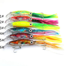 Load image into Gallery viewer, 6pcs Hard Fishing Squid Lure For Tuna