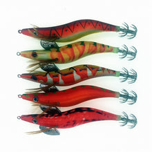 Load image into Gallery viewer, 10Pcs Silicone Shrimp Fishing Lures Luminous Shrimp Squid Jig 10cm 11g