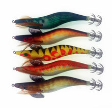 Load image into Gallery viewer, 10Pcs Silicone Shrimp Fishing Lures Luminous Shrimp Squid Jig 10cm 11g