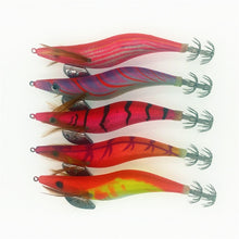 Load image into Gallery viewer, 10Pcs Silicone Shrimp Fishing Lures Luminous Shrimp Squid Jig 10cm 11g
