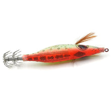 Load image into Gallery viewer, 5pcs 10cm luminous squid jigs 3D big eyes