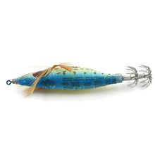 Load image into Gallery viewer, 5pcs 10cm luminous squid jigs 3D big eyes