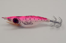 Load image into Gallery viewer, 5pcs 10cm luminous squid jigs 3D big eyes