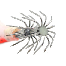 Load image into Gallery viewer, 5pcs 10cm luminous squid jigs 3D big eyes