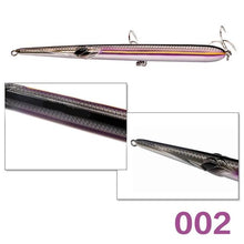 Load image into Gallery viewer, 205mm (8.07 in) 31g Floating and 36g Sinking long cast pencil stickbaits lure
