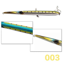 Load image into Gallery viewer, 205mm (8.07 in) 31g Floating and 36g Sinking long cast pencil stickbaits lure