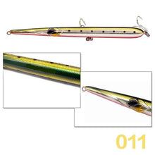Load image into Gallery viewer, 205mm (8.07 in) 31g Floating and 36g Sinking long cast pencil stickbaits lure
