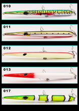 Load image into Gallery viewer, 205mm (8.07 in) 31g Floating and 36g Sinking long cast pencil stickbaits lure