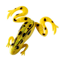 Load image into Gallery viewer, 3pcs Frog Fishing Lures 85mm/13g Soft Artificial Rubber Frog Baits