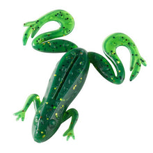Load image into Gallery viewer, 3pcs Frog Fishing Lures 85mm/13g Soft Artificial Rubber Frog Baits