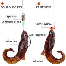 Load image into Gallery viewer, 6Pc Set Big Soft Fishy Worm Lures 8cm 12g
