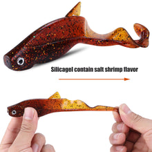 Load image into Gallery viewer, 6Pc Set Big Soft Fishy Worm Lures 8cm 12g