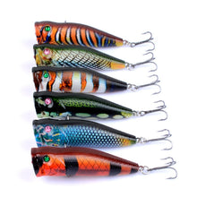Load image into Gallery viewer, 6Pcs/Lot Popper Fishing Lures For Sea Fishing