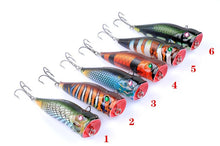 Load image into Gallery viewer, 6Pcs/Lot Popper Fishing Lures For Sea Fishing