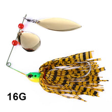 Load image into Gallery viewer, 5PC Set Bearded Fishing Spinner Bait 4.7cm 16g