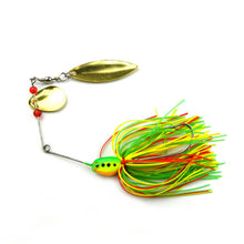 Load image into Gallery viewer, 5PC Set Bearded Fishing Spinner Bait 4.7cm 16g