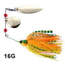 Load image into Gallery viewer, 5PC Set Bearded Fishing Spinner Bait 4.7cm 16g
