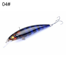 Load image into Gallery viewer, 1Pc Realistic Minnow Fishing Crankbait Lures 11cm/13.4g
