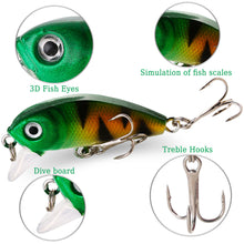 Load image into Gallery viewer, Fishing Bait Set 4PCS Wobbler