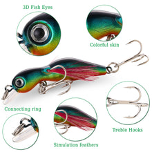 Load image into Gallery viewer, Fishing Bait Set 4PCS Wobbler