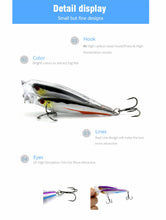 Load image into Gallery viewer, Group fish lure Popper Topwater 5 Pcs/lot 5 colors 8cm-12.8g