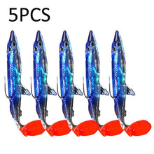 Load image into Gallery viewer, 5PCS Bionic Luminous Lead Shrimp-Shaped Soft Bait