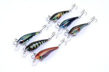 Load image into Gallery viewer, 6 pc set 3D Bionic Bass Bait