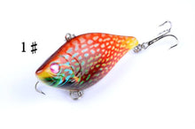 Load image into Gallery viewer, 6Pcs/Lot 7cm/12.5g 3D VIB Fishing Baits Lure Crankbait