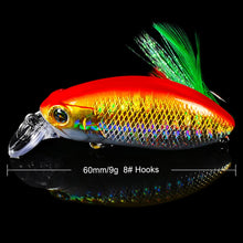 Load image into Gallery viewer, 6pc/set Reflective Frizzler Bassbaits