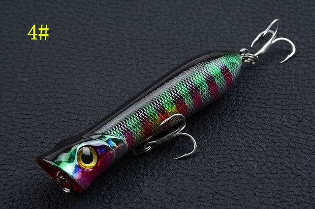 8Pcs/Lot High End Sea Fishing Popper Lures – The Fishing Nook