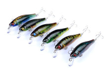 Load image into Gallery viewer, 6 pcs/Set Colorful Bionic Skin Minnow Lures
