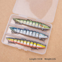 Load image into Gallery viewer, Slithering Segmented eel lure set