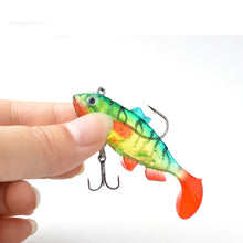 Load image into Gallery viewer, 5pcs/lot Soft Bait Lead Head Fish Lures 8g /9.5g