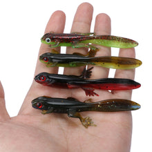Load image into Gallery viewer, Tadpole Fishing Lure 6pc set Soft Silicone Bait 8cm 3.5g