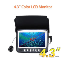 Load image into Gallery viewer, 4.3" 15M 1000TVL Underwater LED Fishing Camera