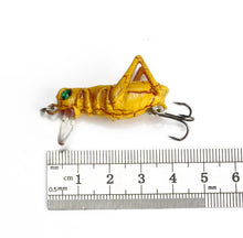 Load image into Gallery viewer, 10-Pc set Grasshopper Crankbait 4cm 3.2g Lure