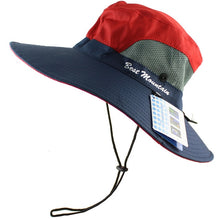 Load image into Gallery viewer, Women's Waterproof UPF 50+ Boonie Hat For Fishing.