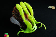 Load image into Gallery viewer, 10PCS/Lot Curly Tail Soft Lure 70mm 2.5g With Forked Tail