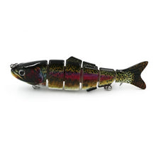 Load image into Gallery viewer, Lifelike 6-segment Artificial Fishing Lure