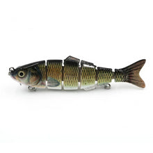 Load image into Gallery viewer, Lifelike 6-segment Artificial Fishing Lure